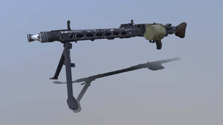 Call of Duty: Black Ops Cold War - MG 42 – Gratis 3D-model STL