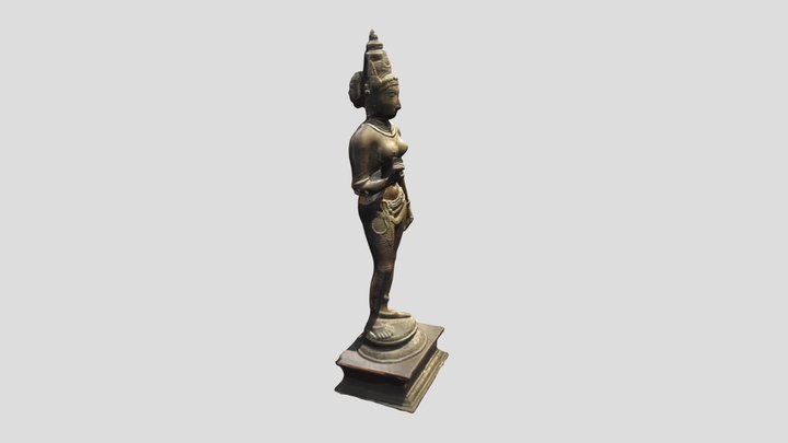 Devi statue 3D Model