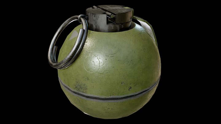 Hand grenade 3D Model