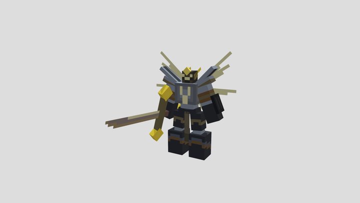 Celestial Construct - Boss 3D Model