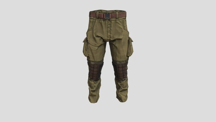 Clothes: Pants 3D Model