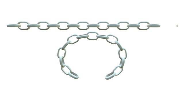 Keira Link Cuff 3D Model