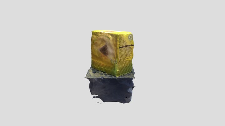 teepaketti 3D Model