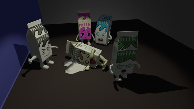 crime scene 3D Model