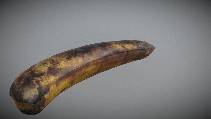 Banana_01 3D Model