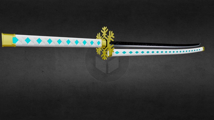 Katana snow 3D Model