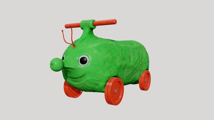 Kurkkumopo 3D Model