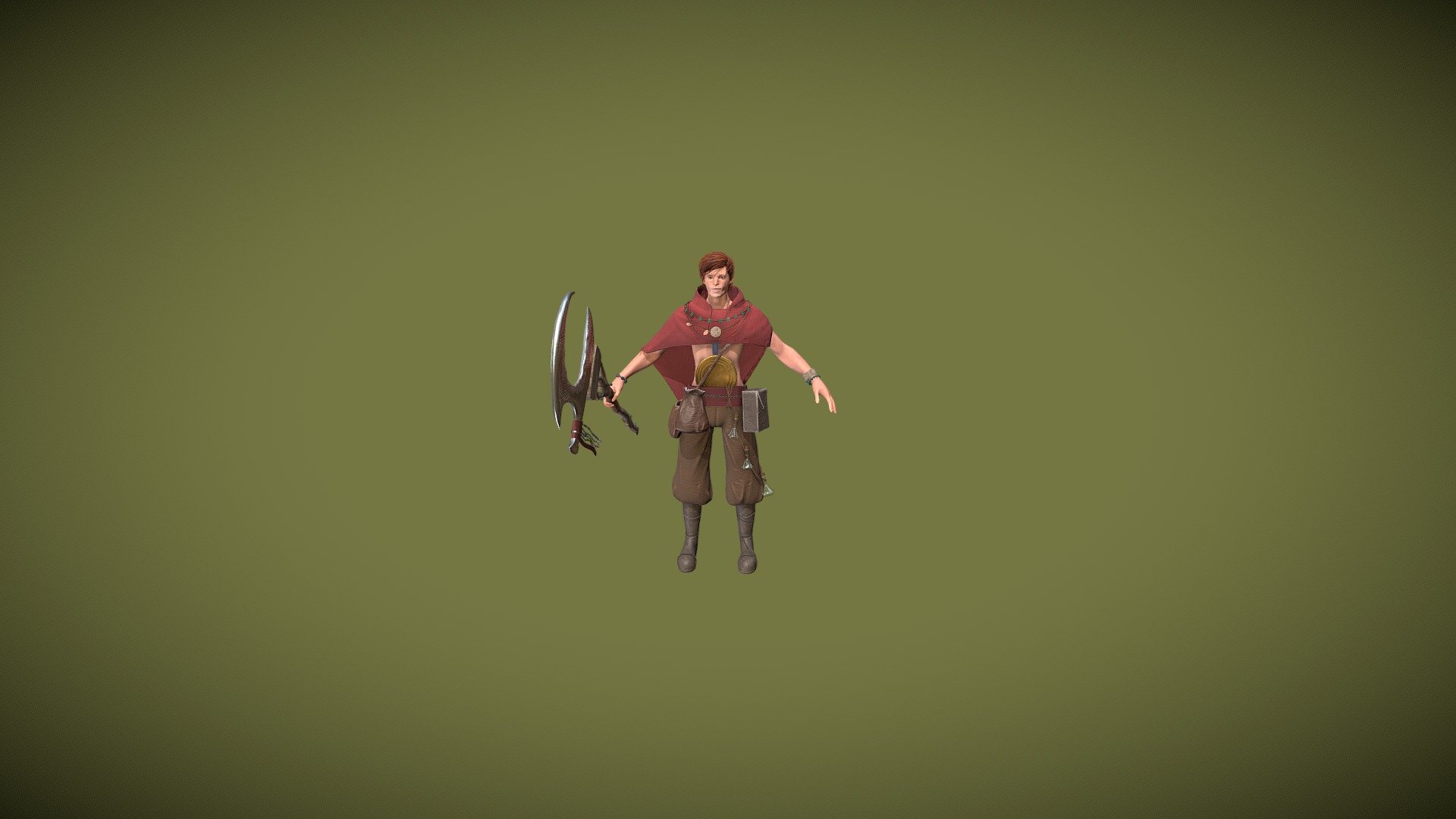 Shaman_SculptPose