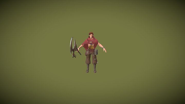 Shaman_SculptPose 3D Model