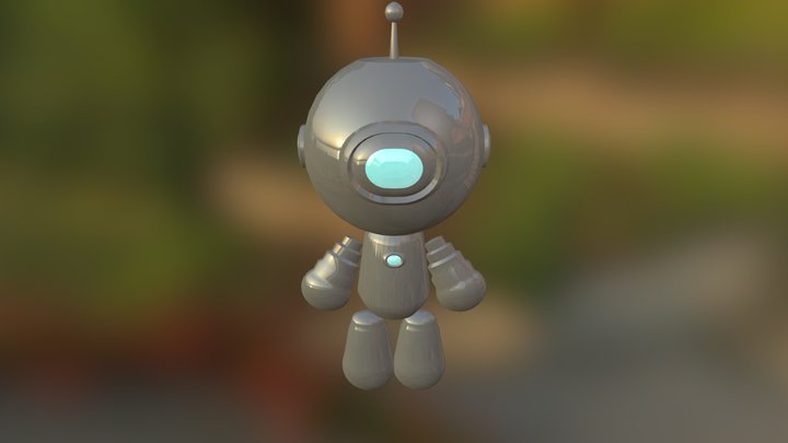 Small Robot 3D Model