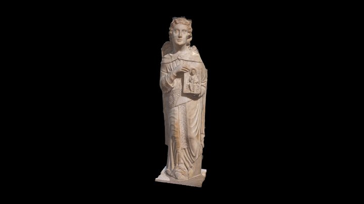 Louvre_Statuetta 3D Model