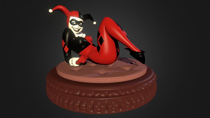 Harley Quinn 3D Model