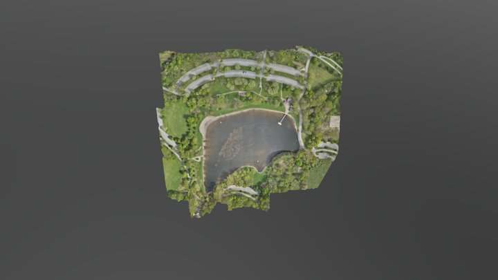Munroe Falls Lake 3D Model