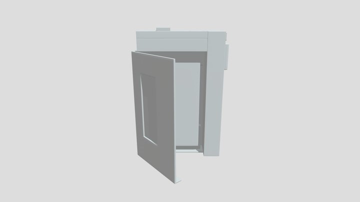 Walkman SONY TPS-L2 Opened 3D Model
