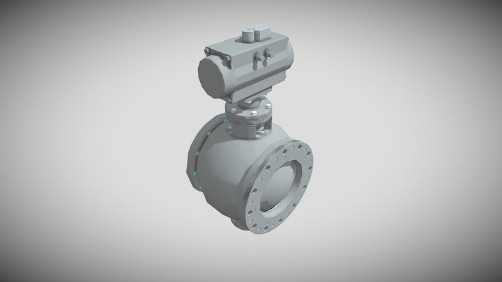 ball_valve_Sentimento 3D Model