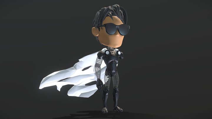 One-Armed Hero – Modèle 3D gratuit STL