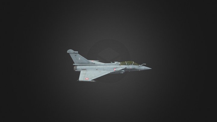 Rafale C F3 Model wIth Animation 3D Model