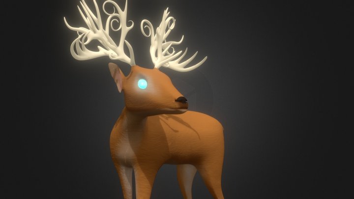 Forest Deity 3D Model