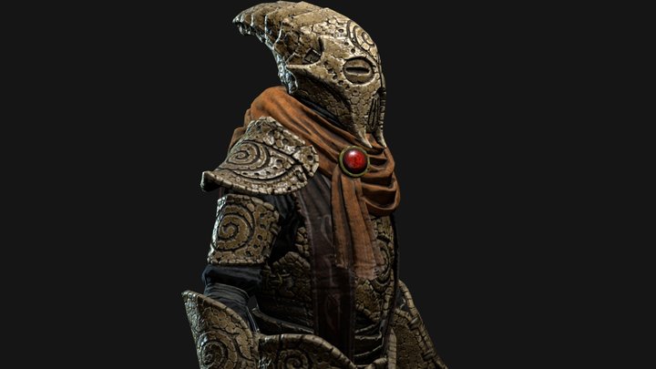 Ald-mahkan Armor 3D Model