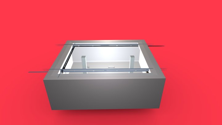 Clean Gallery 3D Model