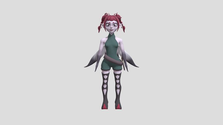 Zazie 3D Model 3D Model
