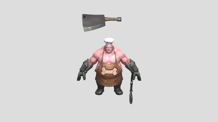 Franco Butcher - Mobile Legends 3D Model