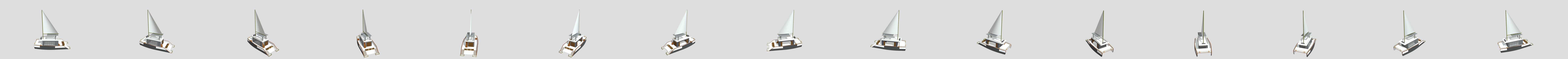 YACHT 3D 3D Model
