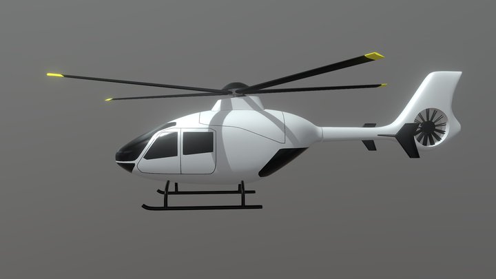HELICOPTER 3D Model