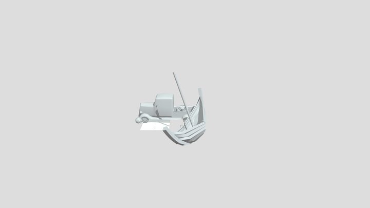 DAE 5 Finished props -BY THE OCEAN 3D Model