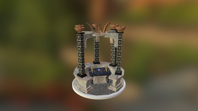Tempel 3D Model