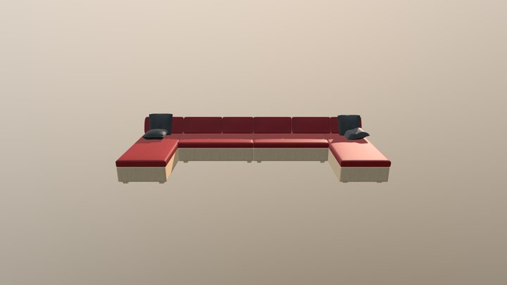 Couch 3D Model