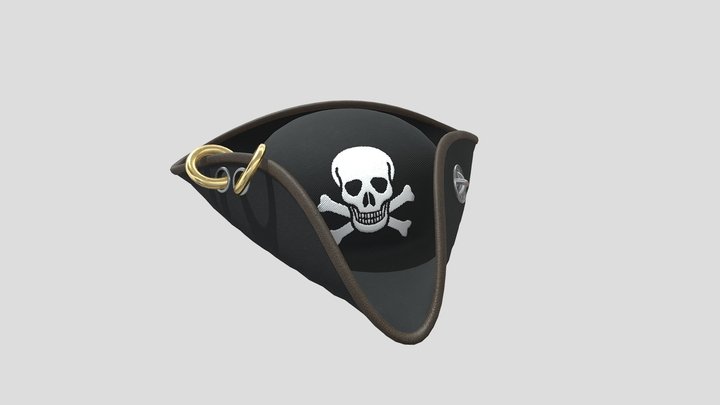 Pirate hat 3D Model