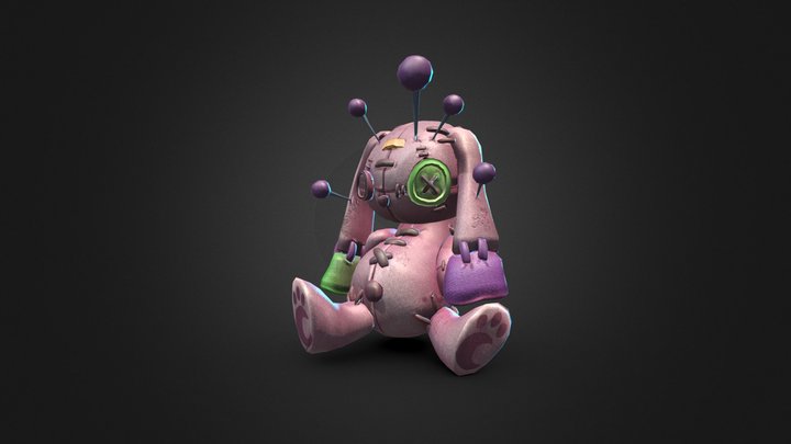 Stylized Creation - Teddy 3D Model