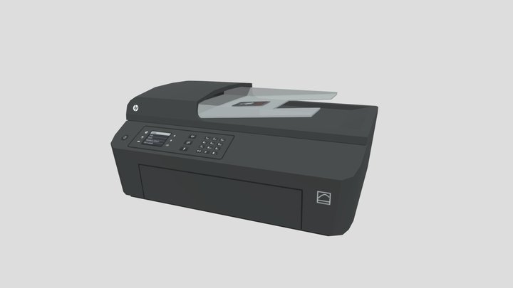 Printer & Scanner HP 3D Model