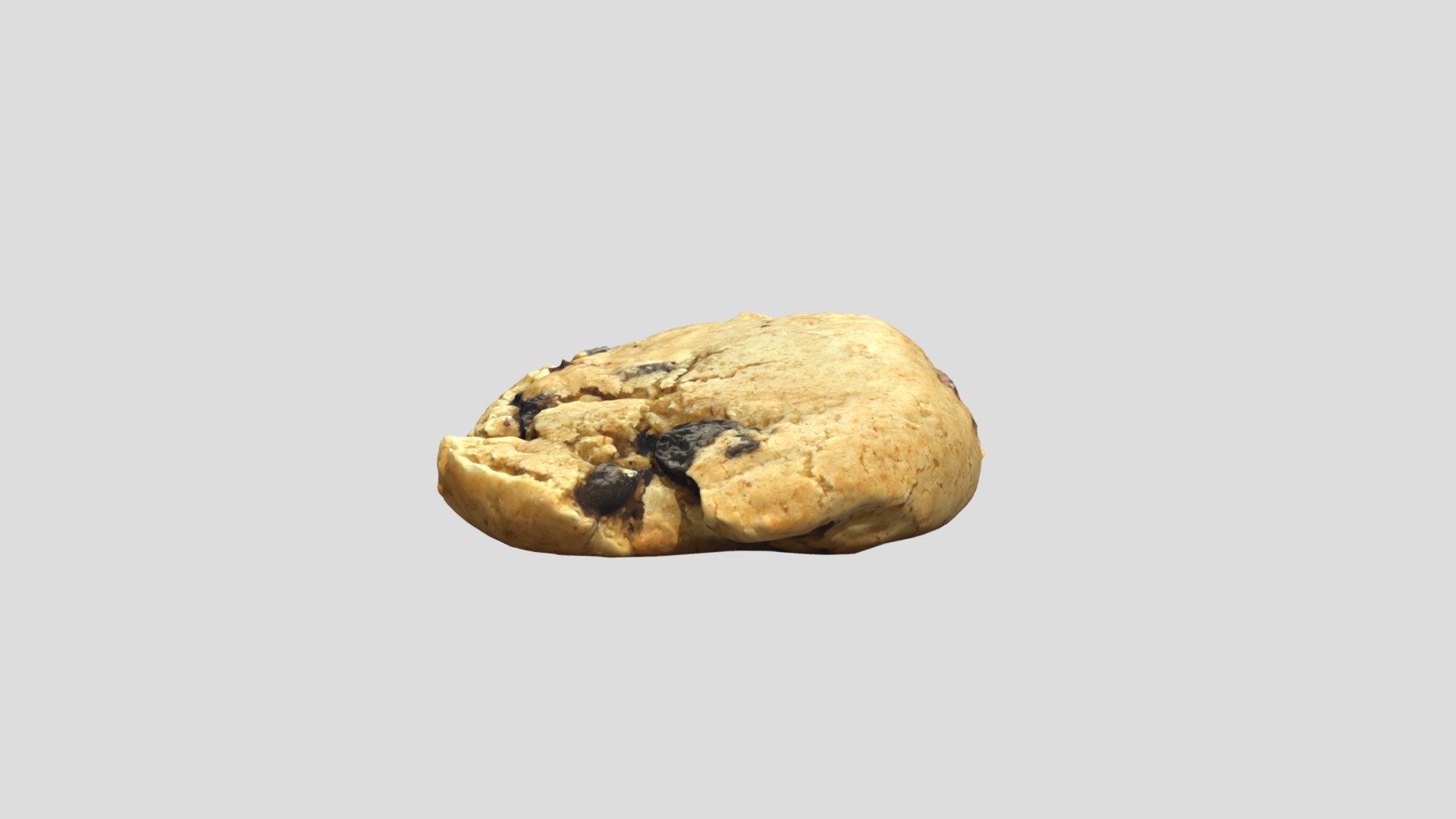 Raisin Cookie - Download Free 3D model by Fraser Digital ...