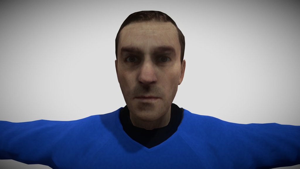 face rigged male 09