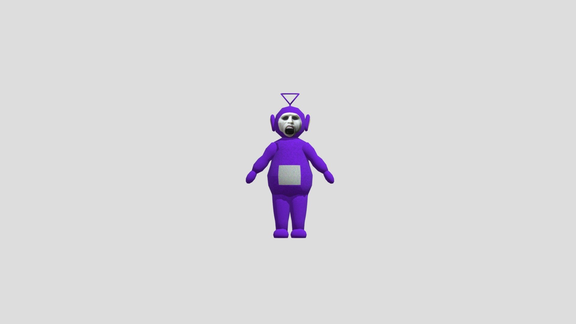 Slendytubbies - Tinky Winky - Download Free 3D model by Dani (@Dani_.-.)  [c347283]