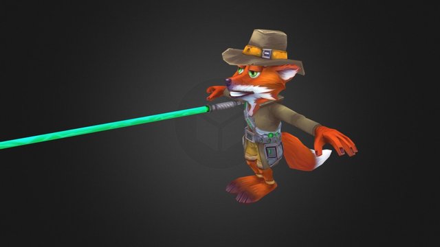 FoxyJones - Heroes of NOX 3D Model