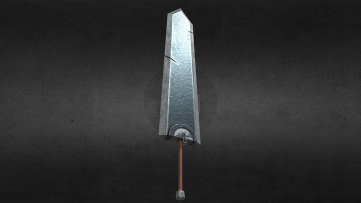 Dragon Slayer sword from Berserk 3D Model
