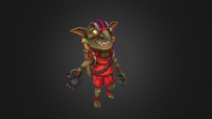 Bomber 3D Model
