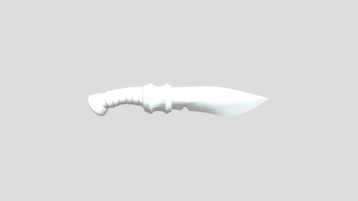 Knife 3D Model