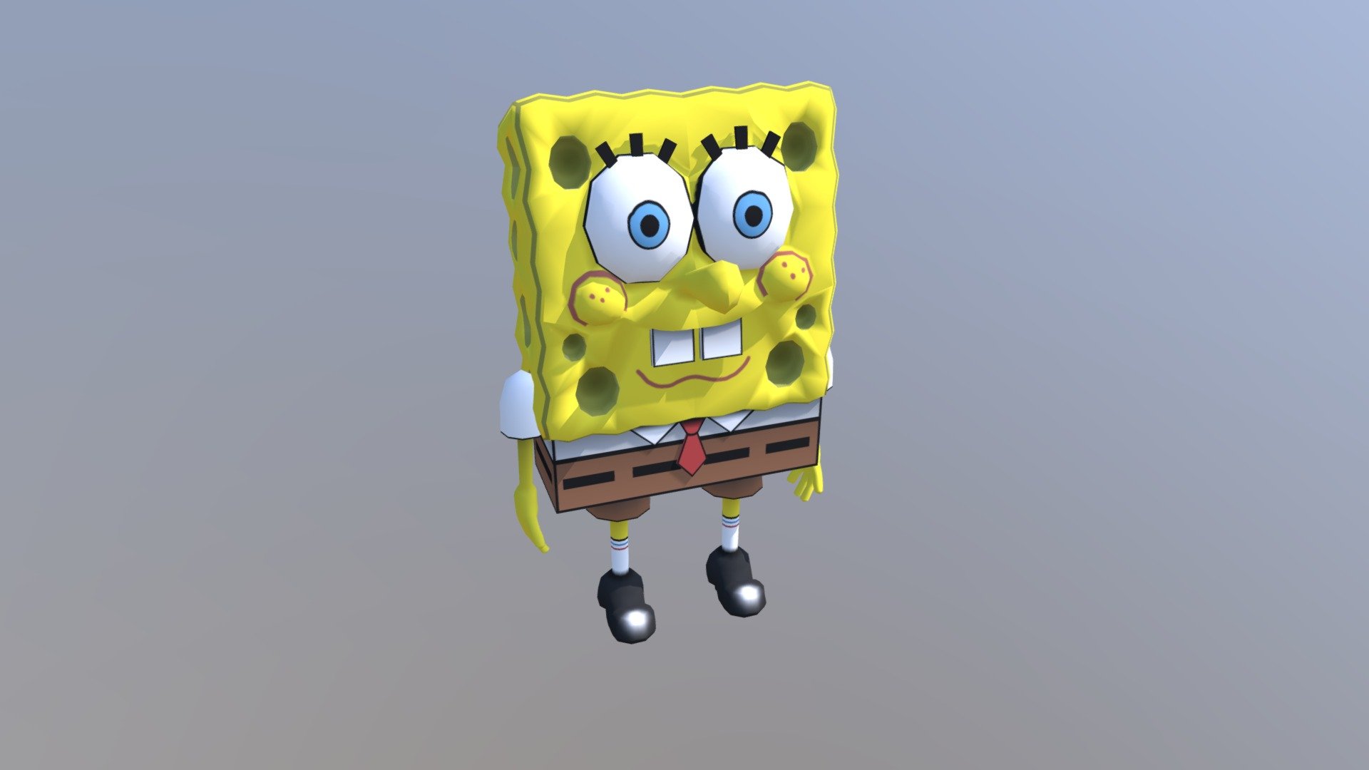 Spongebob Squarepants 3d Model By Kyla Burgess Kylaburgess