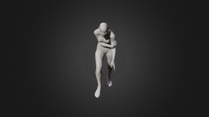 Animations Run 50% 3D Model