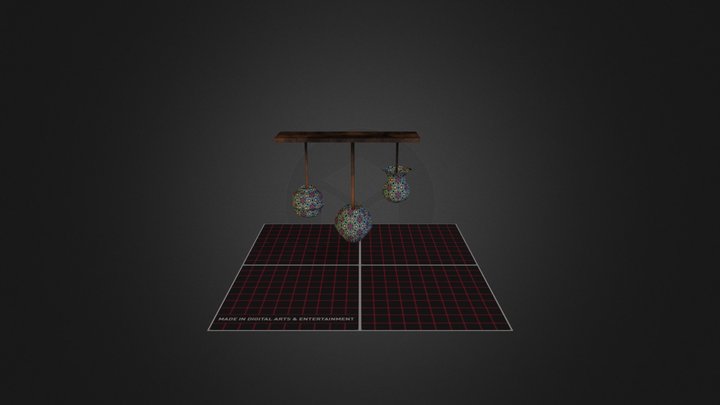 Lanterns Prop 3D Model