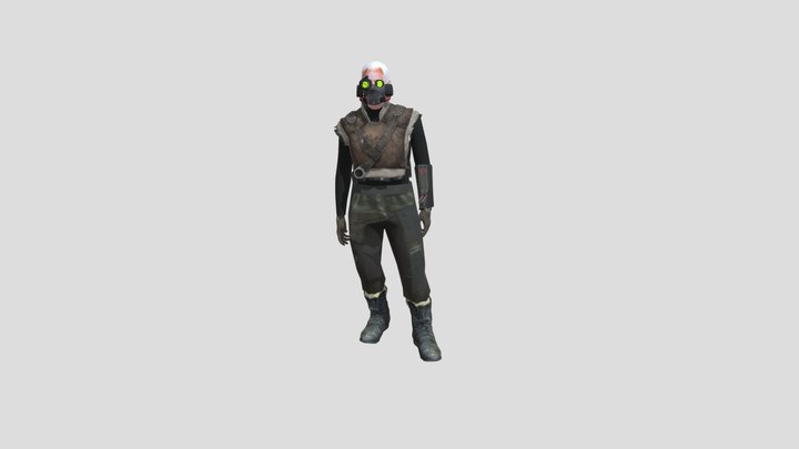 Rutger 3D Model