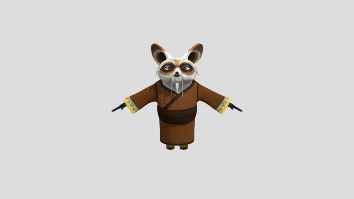 Kung-Fu Panda - Shifu 3D Model