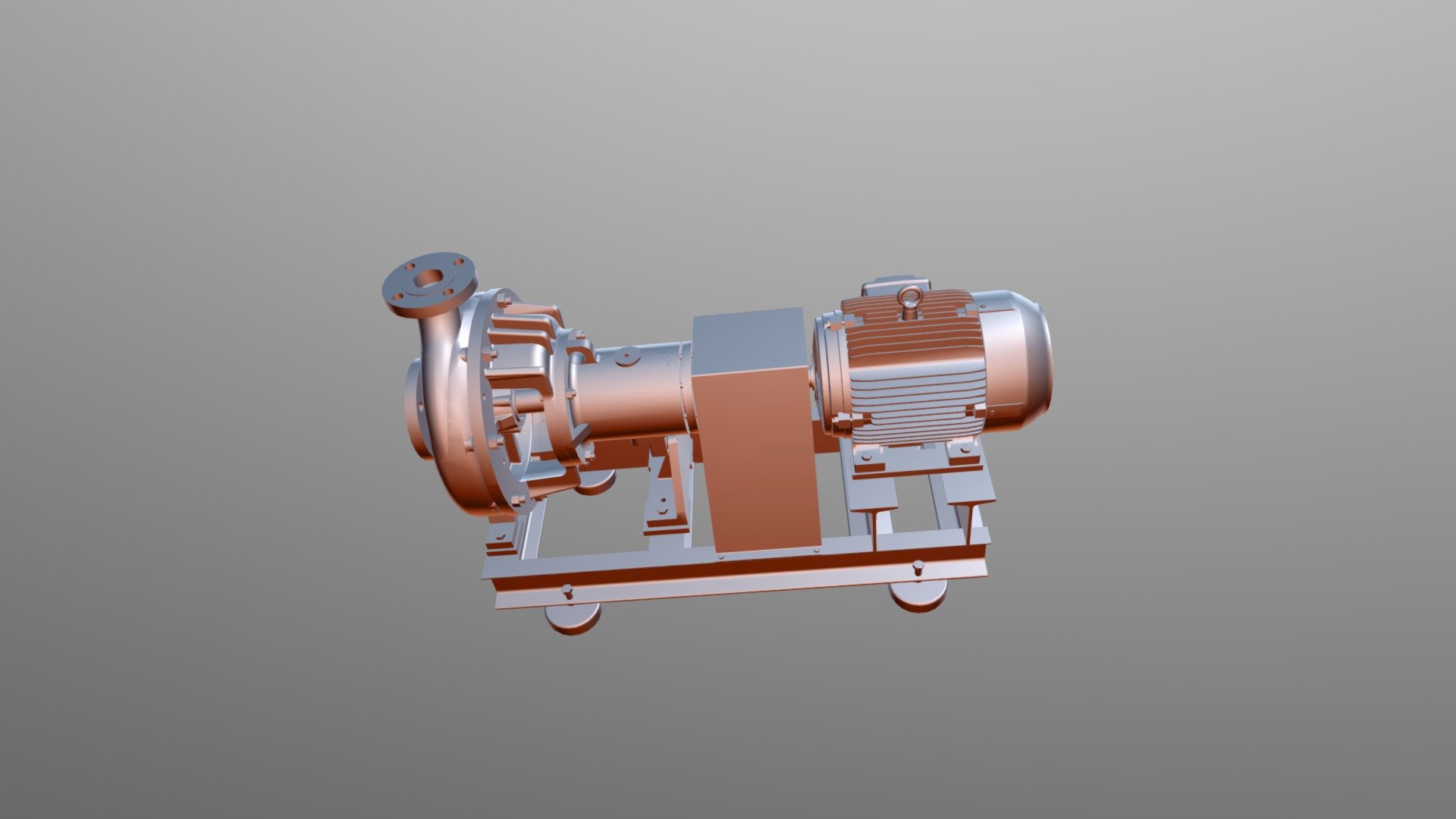 42 Centrifugal Pump Assy - 3D model by SimulationNinja [c34b89c ...