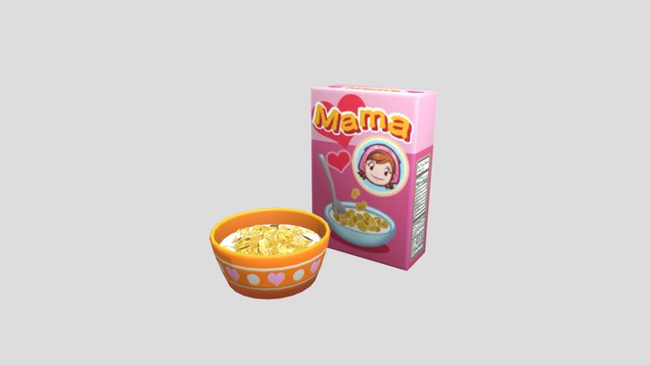 [Cooking Mama 4: Kitchen Magic] Cereal – Modello 3D gratuito STL