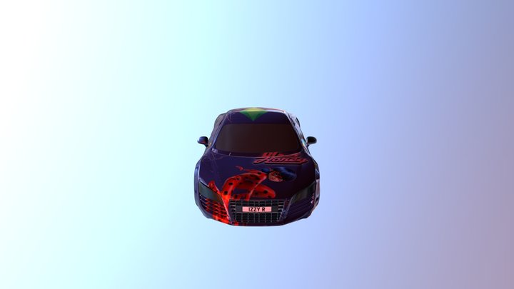 Izzy's Car 3D Model