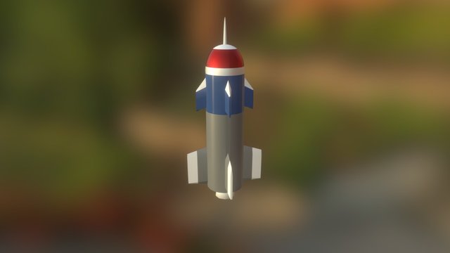 Missile-01 3D Model